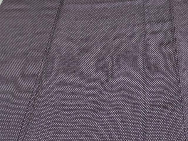 平和屋着物▽本塩沢 単衣 蚊絣 正絹 逸品 DAAV9739sf