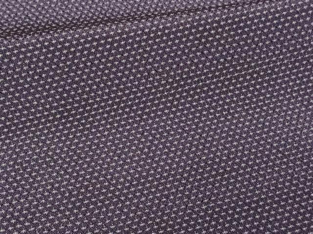 平和屋着物▽本塩沢 単衣 蚊絣 正絹 逸品 DAAV9739sf