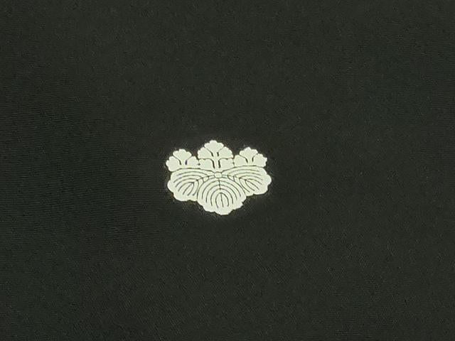平和屋着物▽豪華黒留袖 単衣 友禅 作家物 風景草花文 正絹 逸品 DAAV9750sf