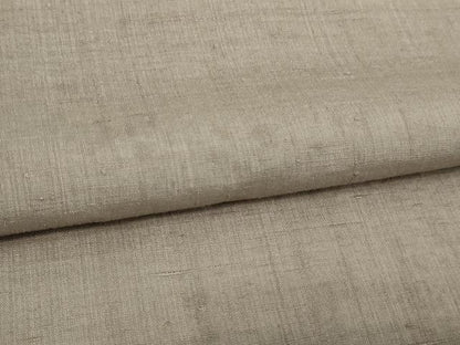 平和屋着物▽結城紬 単衣 白茶色 正絹 逸品 DAAV9870sf