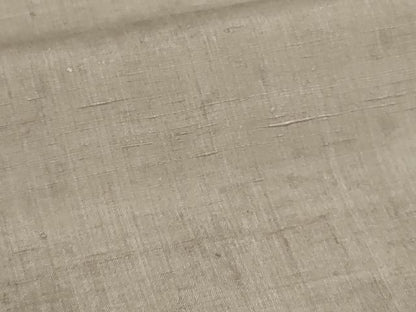 平和屋着物▽結城紬 単衣 白茶色 正絹 逸品 DAAV9870sf