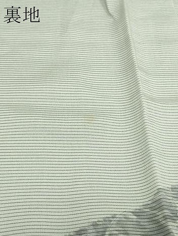 平和屋着物▽訪問着 無双 紗袷 紗×絽 草花文 正絹 逸品 DAAV9871sf