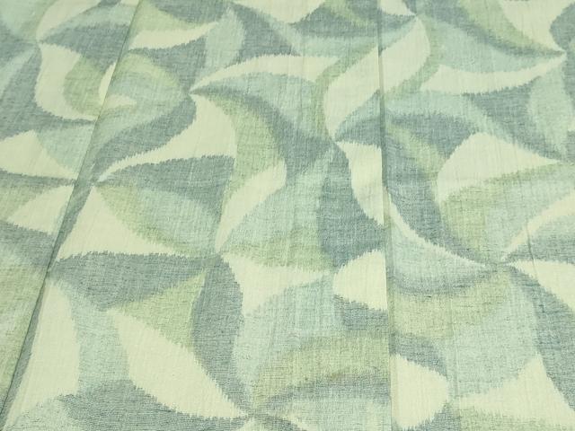 平和屋着物▽小紋 単衣 舞花文 洗える着物 DAAV9875sf