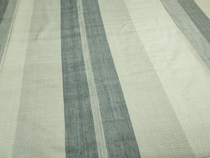 平和屋着物▽本場眞錦結城紬織 単衣 間道 証紙付き 正絹 逸品 DAAV9877sf