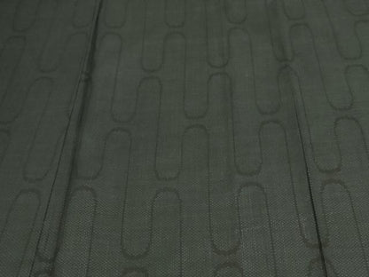平和屋着物▽本場大島紬 単衣 7マルキ 変わり間道 正絹 逸品 DAAV9913sf