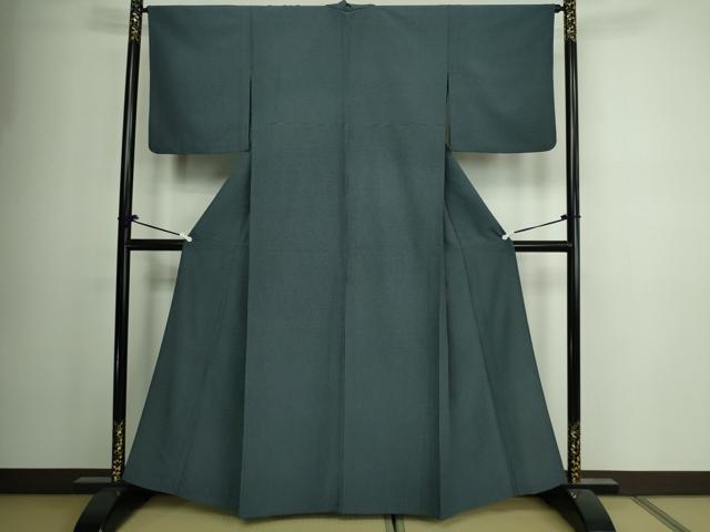 平和屋着物▽江戸小紋 単衣 角通し 洗える着物 DAAV9915sf