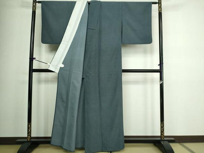 平和屋着物▽江戸小紋 単衣 角通し 洗える着物 DAAV9915sf
