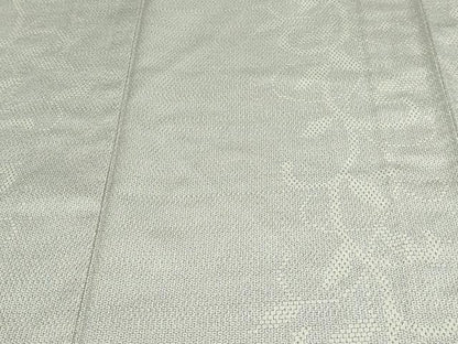 平和屋着物▽本塩沢 単衣 110亀甲 唐草間道 正絹 逸品 DAAV9931sf
