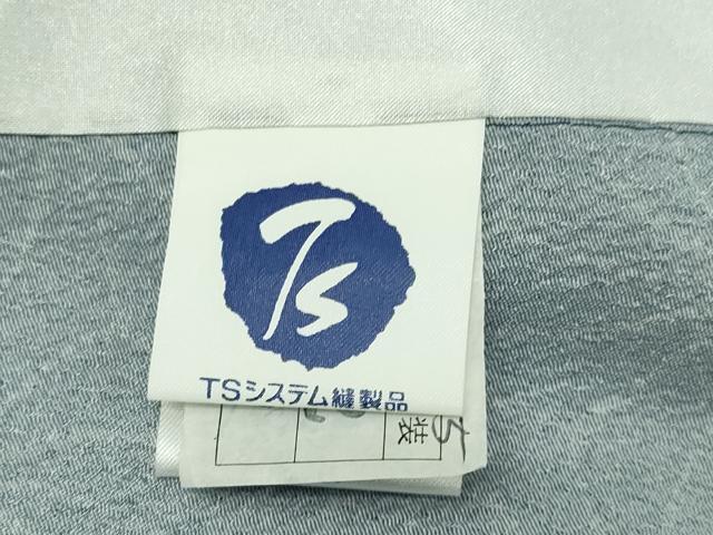 平和屋着物▽小紋 単衣 麻の葉文様 洗える着物 DAAV9934sf