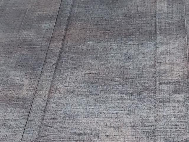平和屋着物▽上質な紬 単衣 霞文 正絹 逸品 DAAV9936sf