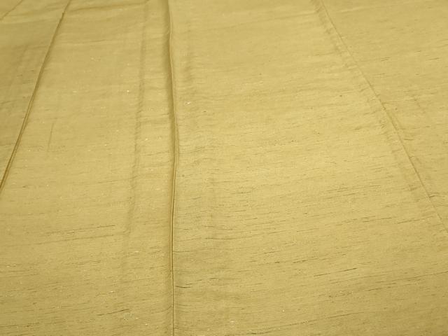 平和屋着物▽上質な紬 単衣 霞文 金糸 正絹 逸品 DAAV9940sf