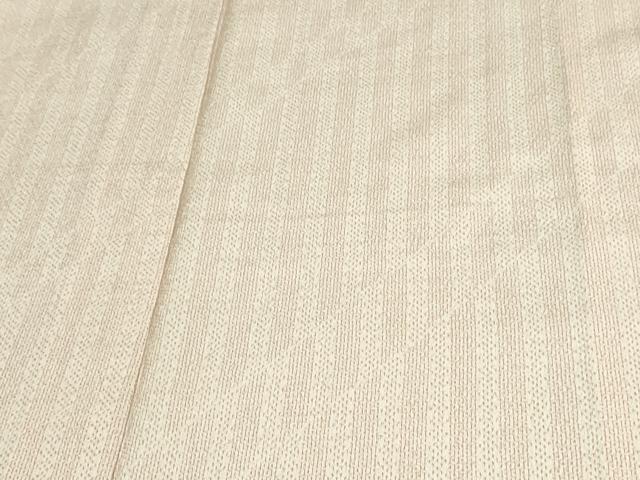 平和屋着物▽本塩沢　単衣　間道　証紙付き　正絹　逸品　DAAV9941sf