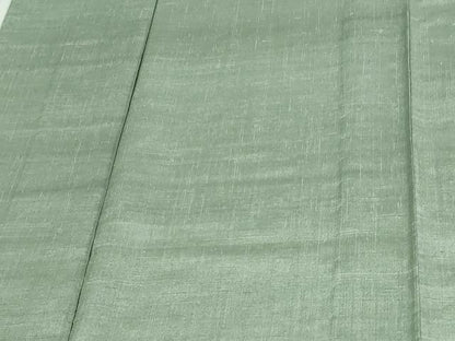 平和屋着物▽上質な紬 単衣 豆がら茶色 正絹 逸品 DAAV9958sf