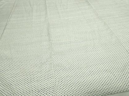 平和屋着物▽上質な紬 単衣 藍 霞文 正絹 逸品 DAAV9962sf