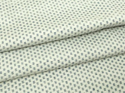 平和屋着物▽上質な紬 単衣 藍 霞文 正絹 逸品 DAAV9962sf