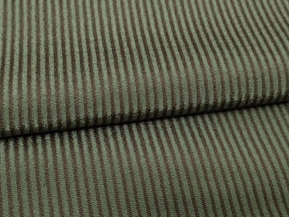 平和屋着物▽上質なお召 単衣 縞 ロング丈 正絹 逸品 DAAV9964sf