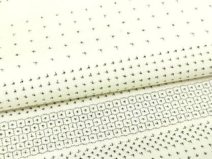 平和屋着物▽上質な紬 単衣 110亀甲 横段文 正絹 逸品 DAAV9967sf