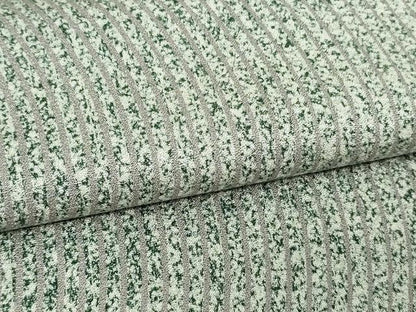 平和屋着物▽上質な小紋 単衣 よろけ縞 金通し地 反端付き 正絹 逸品 DAAV9969sf