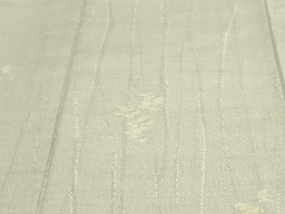 平和屋着物▽本塩沢　単衣　松文　正絹　逸品　 DAAV9970sf