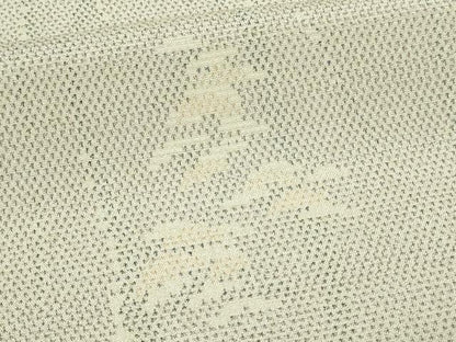 平和屋着物▽本塩沢　単衣　松文　正絹　逸品　 DAAV9970sf