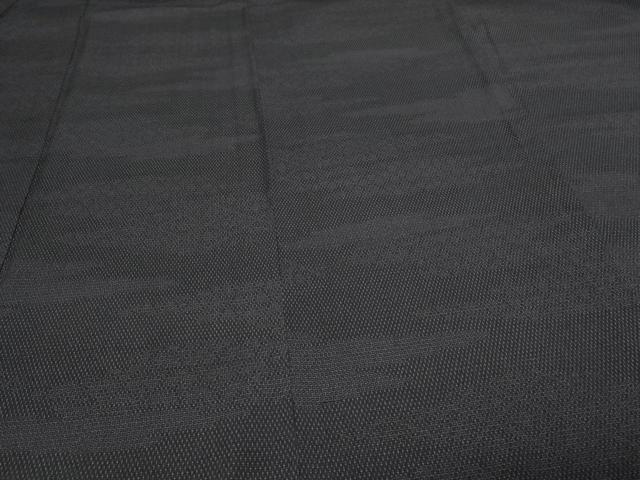 平和屋着物▽本塩沢 単衣 菱文 正絹 逸品 DAAV9972sf