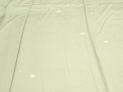 平和屋着物▽上質な小紋 単衣 舞葉文 金彩 正絹 逸品 DAAV9974sf