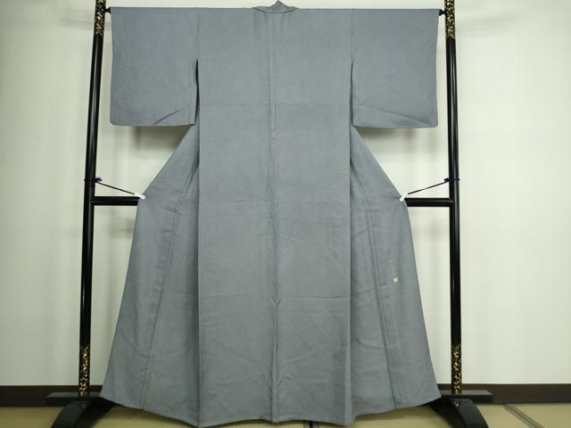平和屋着物▽江戸小紋 彫士：住田双光・染士：服部光擴 単衣 鮫小紋柄 正絹 逸品 DAAV9986sf