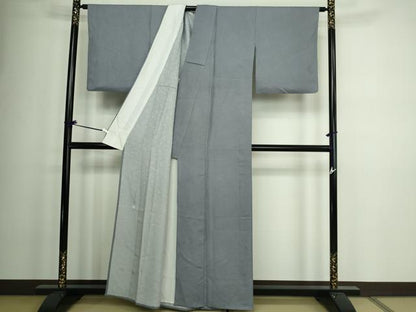 平和屋着物▽江戸小紋 彫士：住田双光・染士：服部光擴 単衣 鮫小紋柄 正絹 逸品 DAAV9986sf