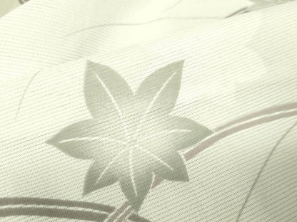 平和屋着物＊夏物 洗える最高級着物 ＜英＞はなぶさ謹製 小紋 絽 楓芝文 洗える着物 DAAW0280op