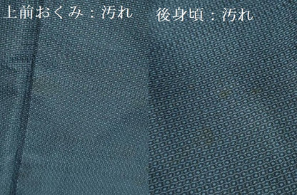 平和屋着物■男性　本場大島紬　亀甲絣　正絹　逸品　DAAW0999op