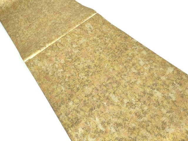 平和屋着物◎六通柄袋帯 霞文 引箔 正絹 逸品 DAAW1081qa