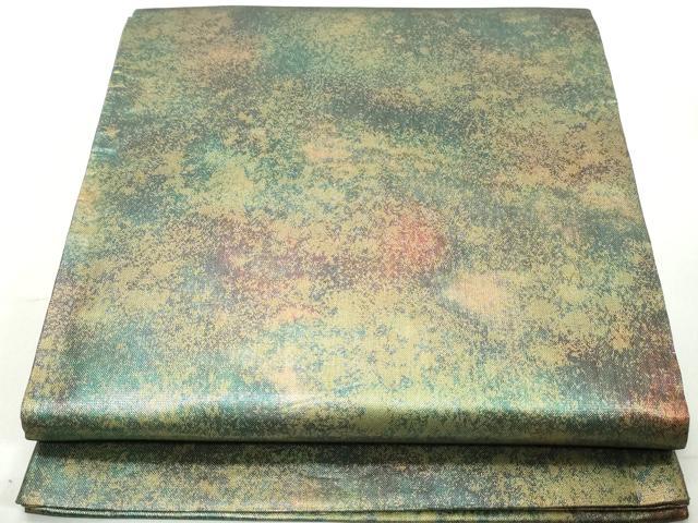 平和屋着物◎全通柄袋帯 霞文 正絹 逸品 DAAW1166qa