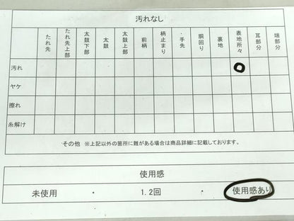 平和屋着物◎六通柄袋帯 雪輪花蝶文 黒地 金銀糸 正絹 逸品 DAAW1347qa