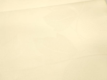 平和屋着物＊夏物 六通柄袋帯 草葉文 薄卵色 正絹 逸品 DAAW1762cm