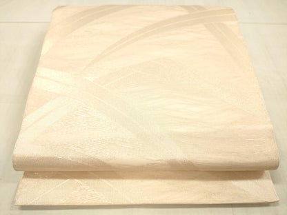 平和屋着物＊夏物 全通柄袋帯 草葉文 銀糸 正絹 逸品 DAAW1823cm