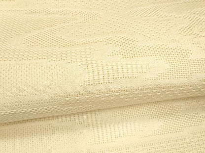 平和屋着物＊夏物 八寸名古屋帯 霞文 正絹 逸品 DAAW1929cm