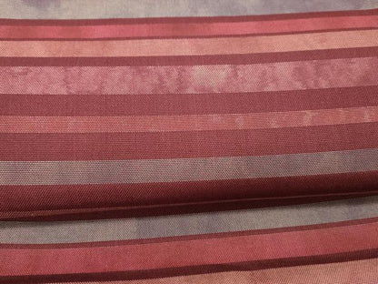 平和屋着物＊夏物 太鼓柄袋帯 横段文 正絹 逸品 DAAW1935cm