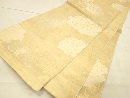 平和屋着物＊夏物 西陣 倭織物謹製 六通柄 本袋帯 紫陽花 アジサイ 金銀糸 証紙付き 正絹 逸品 DAAW1936cm