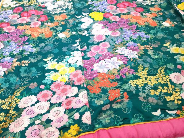 平和屋本店●色打掛　和装　婚礼　結婚式　花嫁　神社挙式　唐織　草花文　金銀糸　逸品　DAAW2064zy