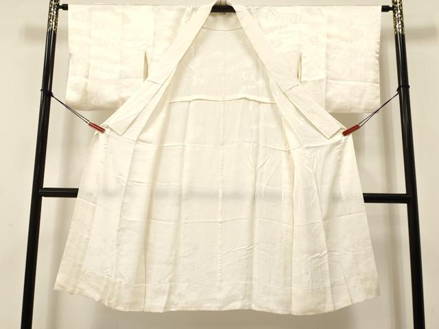 平和屋着物■長襦袢　無双仕立て　流水雲地紋　正絹　逸品　DAAW2565ma