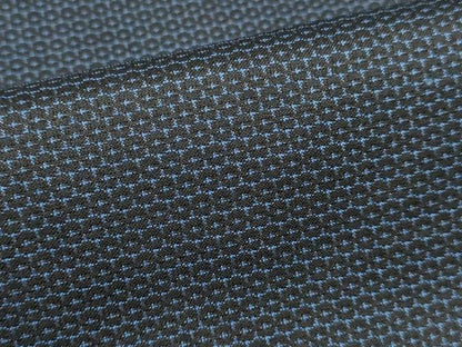平和屋着物●男性 紬 アンサンブル 長羽織 亀甲柄 正絹 逸品 未使用 DAAW2604ma
