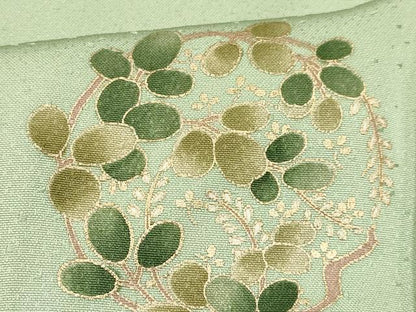 平和屋着物∵女の子　十三参り　子供　祝着　駒刺繍　花丸文　金彩　逸品　DAAW2822ma