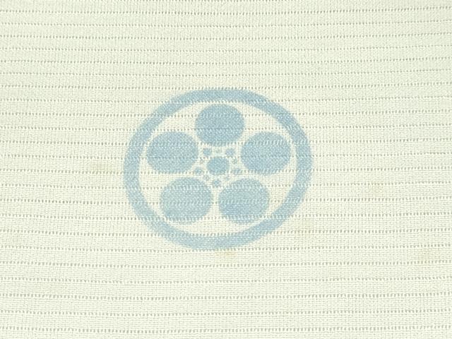 平和屋着物＊夏物 お宮参り 男の子 祝着 産着 初着 のしめ 絽 刺繍 鳶 松文 暈し染め 銀糸 逸品 DAAW2919ma