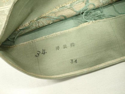 平和屋着物◎太鼓柄 京袋帯 花唐草文 正絹 逸品 DAAW3660fe