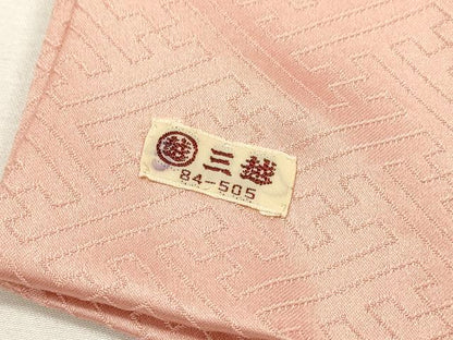 平和屋着物●十日町老舗ブランド 吉澤友禅 吾妻徳穂 訪問着 駒刺繍 流水花文 金彩 三越扱い 正絹 逸品 DAAW3785fe