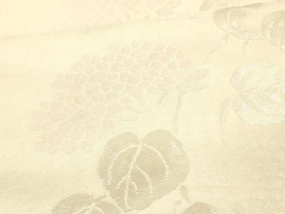 平和屋着物＊夏物　六通柄袋帯　紫陽花　銀糸　正絹　逸品　DAAW4085cm
