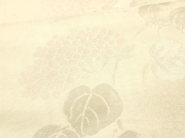 平和屋着物＊夏物　六通柄袋帯　紫陽花　銀糸　正絹　逸品　DAAW4085cm