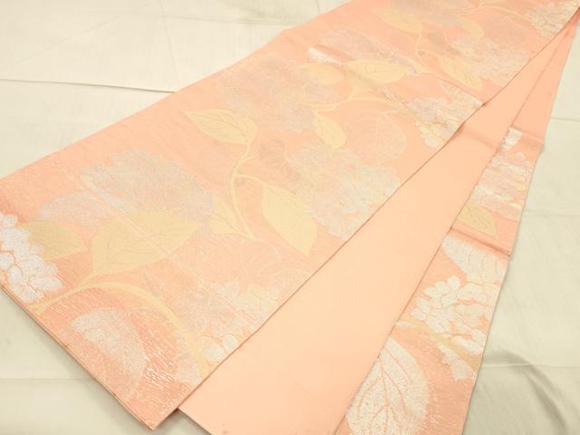 平和屋着物＊夏物 六通柄 本袋帯 紫陽花 銀糸 正絹 逸品 DAAW4089cm