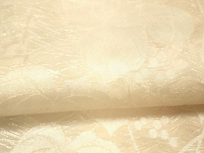 平和屋着物＊夏物　六通柄袋帯　葡萄蔦の葉文　銀糸　正絹　逸品　DAAW4105cm