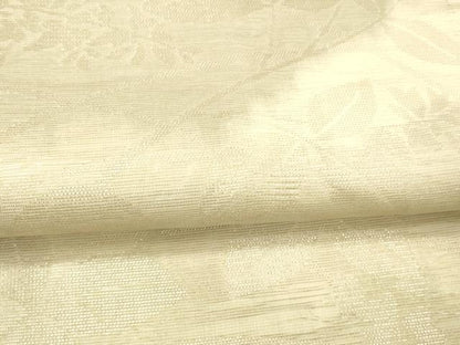 平和屋着物＊夏物 六通柄袋帯 草葉文 銀糸 正絹 逸品 DAAW4114cm